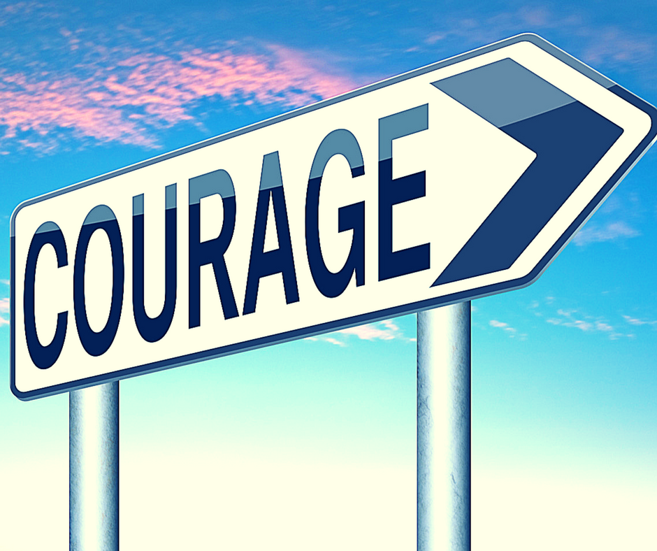 Courage sign